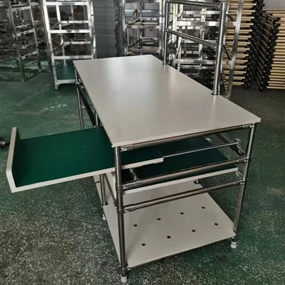 Meja Kerja Tabung Baja